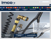 Tablet Screenshot of imco-ind.com